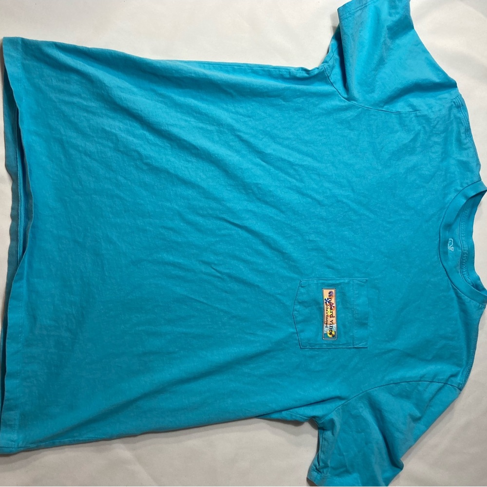 Vineyard Vines Turquoise Graphic Tee